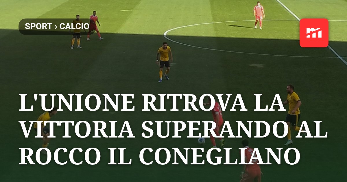 L'Unione ritrova la vittoria superando al Rocco il Conegliano