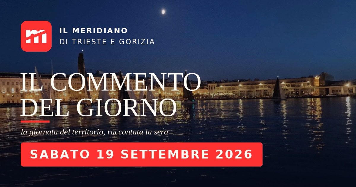 Buonasera, Trieste: un cortile, una retromarcia, e una vita cambiata in un attimo