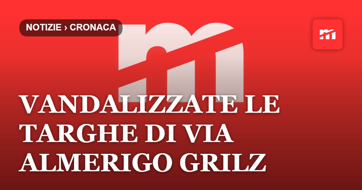 Vandalizzate le targhe di via Almerigo Grilz: l'ennesimo atto di imbrattamento a Trieste