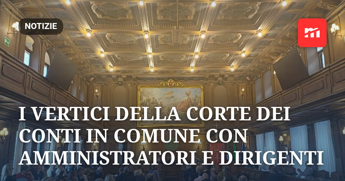I vertici della Corte dei Conti in Sala Consiglio con amministratori e dirigenti del Comune di Trieste