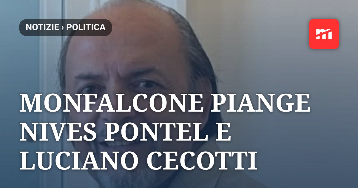 Monfalcone piange Nives Pontel e Luciano Cecotti: il sindaco Fasan ricorda due volti storici del commercio cittadino