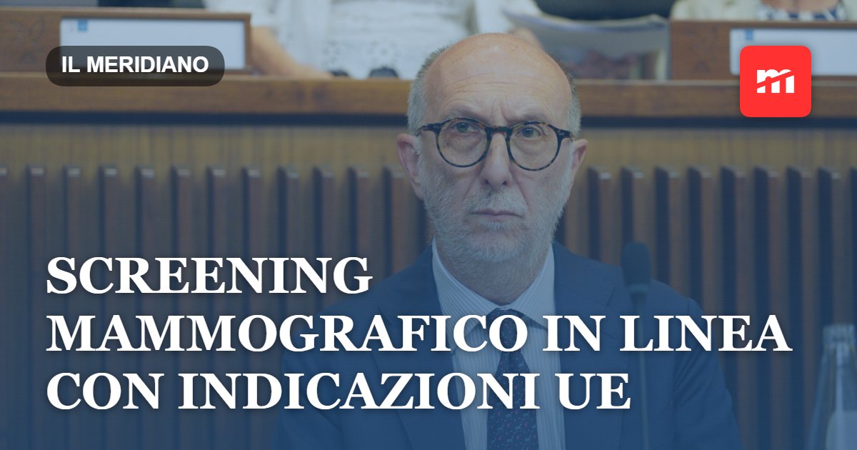 Salute: Riccardi, screening mammografico in linea con indicazioni Ue