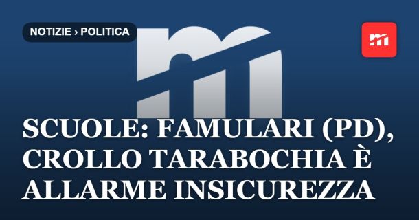 Scuole: Famulari (Pd), crollo Tarabochia è allarme insicurezza