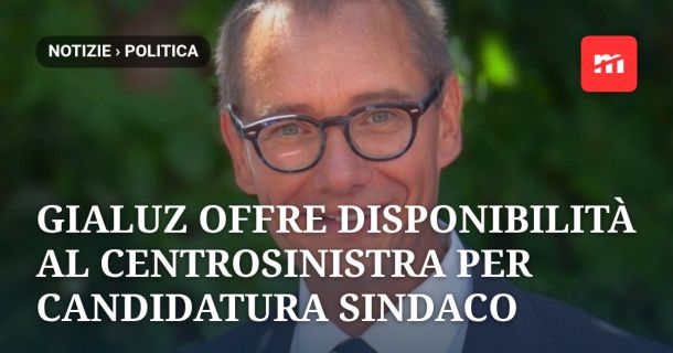 Gialuz offre disponibilità al centrosinistra per candidatura a sindaco