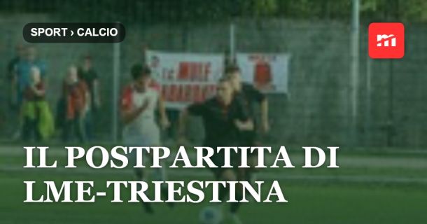 Il postpartita di Lme-Triestina
