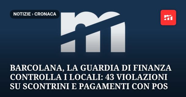 Barcolana, la Guardia di Finanza controlla i locali: 43 violazioni su scontrini e pagamenti con Pos