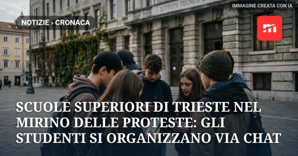Scuole superiori di Trieste nel mirino delle proteste: gli studenti si organizzano via chat