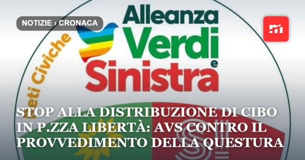 Trieste, stop alla distribuzione di cibo in piazza Libertà: Alleanza Verdi e Sinistra insorge contro il provvedimento della questura